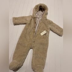 Jumpsuit In Teddy By Rylee + Cru 12 Month - With Tags - Never Worn 12 Months, Kids Shop, Jumpsuit, One Piece, Cream, Tags, Color