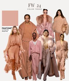 #COLORTRENDSFORFALL2024 #PANTONE #FALLFASHION #FASHIONTRENDS Fall 2024 Runway Trends, Fall Mood Board Fashion, Fashion Trend 2025, Trends 2025 Fashion, Trending Colors 2024, Aw 24/25 Trends, Color Trend 2024/2025, Pantone 2024 Color Trends, Pantone 2024