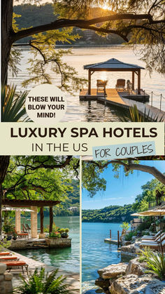 Images of beautiful Spa Resorts in the US All Inclusive Resorts In The Us Couple, Best Couple Vacations In The Us, Best Romantic Getaways In The Us, Spa Resorts United States, Couple Getaway Ideas, Couples Weekend Getaway Ideas, Romantic Getaways In The Us, Vacation Ideas For Couples, Romantic Getaway Ideas