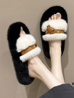 SkuCY-!131822MaterialArtificial Wool , Rubber FeatureOpen Toe , Velvet , Split-joint OccasionCasual , Vintage , Stylish Selection SeasonsSpring , Autumn , Winter TypePlatform Shoes , Slippers Heels HeightMid (3cm-5cm) ColorKHAKI,BLACK,OFF WHITESizeUS 6 | EU 36 2/3 | UK 4 | CN 36,US 6.5-7 | EU 37 1/3 | UK 4.5 | CN 37,US 7.5 | EU 38 | UK 5| CN 38,US 8 | EU 38 2/3 | UK 5.5 | CN 39,US 8.5 | EU 39 1/3 | UK 6 | CN 40,US 9-9.5 | EU 40 | UK 6.5 | CN 41,US 10 | EU 40 2/3 | UK 7 | CN 42 Please consult the Slippers Heels, Slippers Platform, Winter Typ, Reindeer Headband, Open Toe Slippers, Shoes Slippers, Daily Dress, Dress Jewelry, Pump Sandals