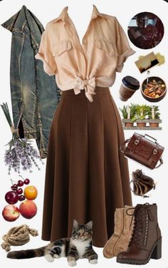 Stile Blair Waldorf, Adrette Outfits, Cottagecore Outfit, Academia Outfits, Fest Outfits, Mode Hippie, Academia Fashion