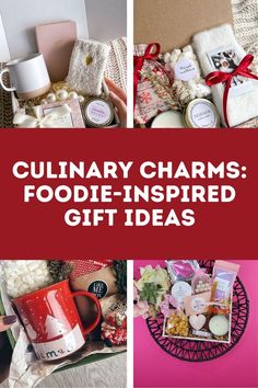 culinary charms foodie - inspired gift ideas for the holidays and christmas gifts under $ 10