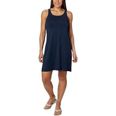 Performance Dresses, Wearing A Hat, Dress Images, Lightweight Dress, Columbia Sportswear, Hot Weather, Open Air, Damaged Skin, Upf 50