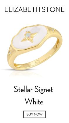 Harness the power of the galaxy and bring your pastel dreams to life. A glowing north star with an opal center bathes in a pool of hand painted enamel. CZ star detail on either side 14k gold plated brass Enamel, Simulated opal, cz North Star, Stone Jewelry, Opal, Best Gifts