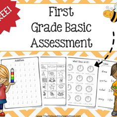 the first grade basic measurement worksheet for students to practice their time and place value