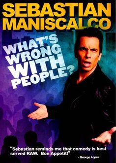 the poster for sebastian maniscaico's what's wrong with people?