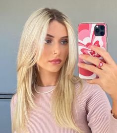 Dyed Blonde Hair, Best Wedding Hairstyles, Girl Haircuts, Long Wavy Hair, Hair Routines, Curtain Bangs, Long Hair Cuts, Womens Haircuts