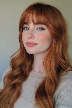 Hair Ideas With Bangs, Layered Hair Ideas, Long Layered Hair With Bangs, Christmas Makeup Looks, Straight Across Bangs, Layered Hair With Bangs, Choppy Bangs, Christmas Makeup Look, Champagne Blonde