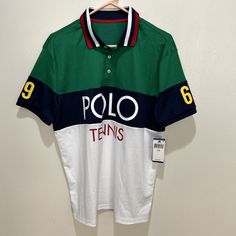 NWT Polo Ralph Lauren Colorblock Mens M Polo Shirt Classic. Men Over 50, Old School Fashion, Kodak Black, School Fashion, Polo Shirts, Polo By Ralph Lauren, Bathroom Interior, Small Bathroom, Polo Ralph