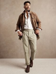 Pleated Pant, Pants Outfit Men, Stylish Wardrobe, Modern Clothing, Business Casual Men, Outfits Men, Mens Fall, Pleated Pants, Tailored Pants