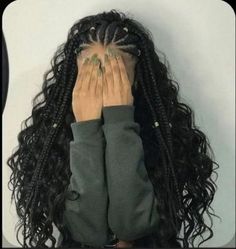 Cute Box Braids, Protective Hairstyles Braids, Curly Hair Styles Easy, Hairdos For Curly Hair, Pretty Braided Hairstyles, Girls Hairstyles Braids, Hairstyles Braids