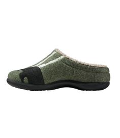 Women's Daybreak Scuffs, Motif | Slippers at L.L.Bean Green Slip-on Outdoor Slippers, Green Outdoor Slip-on Slippers, Green Outdoor Slippers With Round Toe, Green Round Toe Outdoor Slippers, Casual Plush-lined Slippers For Indoor Use, Casual Slippers With Plush Lining For Indoor Use, Casual Indoor Slippers With Plush Lining, Green Casual Indoor Slippers, Warm Casual Winter Slippers