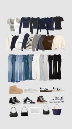 Cute Nike Outfits, Cute Outfits With Jeans, Fall Wardrobe Essentials, Cute Lazy Outfits, Fashionista Clothes, Causual Outfits