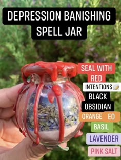 Witchcraft Spell Jars For Beginners, Spells Using Oranges, Oil Spell Jars, Diy Spell Jars Recipes, What To Do With Spell Jars After, Simple Jar Spells, Witch Jars Diy, Witch Jars Spells, Simple Spell Jars