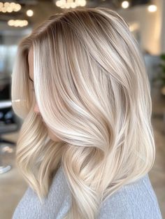 Fall Blonde Hair: Best Shades, Styles, and Tips for Autumn Blonde Hair Chart, Dirty Blonde To Blonde, Frosty Blonde Hair, Blonde Balayage On Blonde Hair, Blond Hair Styles, Blonde Highlights Fall, Buttery Blonde Balayage, Ice Blonde Balayage, Blonde Hair For Fall