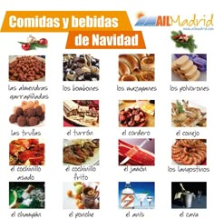 an image of food that is in spanish