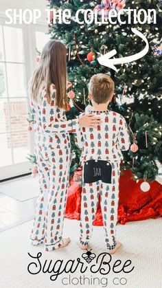 Create your unique Christmas photos by mixing and matching these with our pajama pants, button down pjs and a pet bandana. Cozy Photos, Matching Christmas Outfits, Woodland Bear, Personalized Pajamas, Kids Nightwear, Pajamas Gift, Christmas Pjs, Papa Bear, Over The River