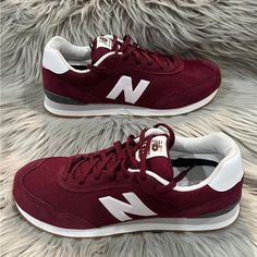 New Balance 515 V3 Burgundy Red/White Women's Sneakers Brand New Never Worn Same Day Shipping New Balance 515 V3, New Balance 515, Shoes New Balance, White Sneakers Women, New Balance Shoes, Sneaker Brands, Burgundy Red, Women's Sneakers, Womens Shoes Sneakers