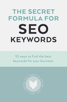 the secret formula for seo keywords