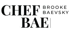 the logo for chef brooke baesky's bae restaurant in new york city