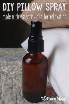 Diy Pillow Spray, Aromatherapy Pillow, Linen Spray Essential Oils, Lavender Pillow Spray, Oils For Relaxation, Homemade Pillows, Essential Oil Mist, Diy Pillow, Good Nights