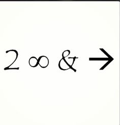 an arrow pointing to two and twenty