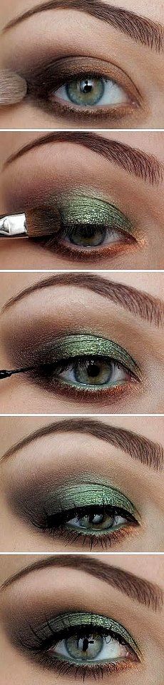 .. Trendy Eyeshadow, Metallic Eyes, Bronze Makeup, Super Party, Makeup Party