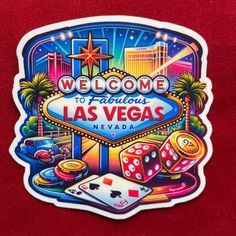 🎲🌃 Dive into the Glitz of Las Vegas! Bring the dazzling energy of Sin City into your life with our "Viva Las Vegas" travel sticker. Perfect for those who have experienced the vibrant nightlife and iconic casinos of Las Vegas, or for anyone who dreams of visiting this electrifying city. Features: Iconic Las Vegas Imagery: This sticker is a vibrant tribute to Las Vegas, featuring neon signs, famous casinos, and the stunning desert backdrop. It captures the essence of the city's night-time allure Las Vegas Graphic Design, Sticker Suitcase, Desert Backdrop, Las Vegas Travel, Irish Folk, Saved Pictures, Las Vegas Gambling, Suitcase Stickers, Las Vegas Casino