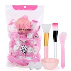 PRICES MAY VARY. Package Includes: 100pcs Compressed Facial Mask, 1 ×Mask Bowl, 1 × Mask Stick, 1 ×Silicone Brush, 1 × Soft Bristle Brush The mask is dry compressed facial mask paper，there isn't facial product embedded in the paper. You need add additional facial product (like beauty liquid, milk, syrup) into mask bowl when you use. Absorbent and strong, disposable, having facial skin care by yourself or beauty salon. Comfortable and Health, made of natural non-woven cotton--do not contain chemi Face Mask Sheet, Mask Bowl, Paper Face, Mask Paper, Face Tools, Healthy Hydration, Mask Sheet, Facial Sheet Mask, Skin Care Face Mask