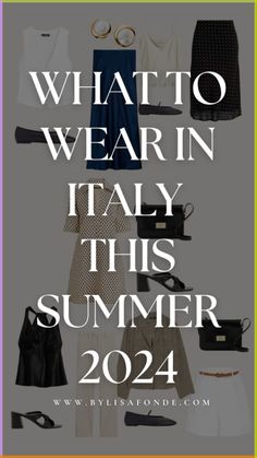 The ultimate guide on what to wear to an Italian vacation + the most stylish summer outfit ideas that’ll make you look classy and expensive. Summer in Italy outfit inspo. Summer In Italy Outfits, What To Wear In Italy, New Years Eve Outfit, 80s Fashion Trends, Chic Romper, Summer In Italy, Italian Vacation, Fashion Fails