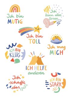 an image of children's name stickers