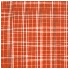 an orange and white plaid pattern