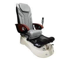 Mayakoba SIENA Shiatsulogic EX-R Pedicure Chair Grey EXR / White and Black Siena AYC-SPA-SIENA-EXR2007-817WHTBLK-20VGY Pedicure Tub, Pedicure Station, Spa Pedicure Chairs, Pedicure Chairs For Sale, Power Chord, Zero Gravity Recliner, Portable Spa, Spa Chair, Pedicure Chair