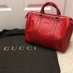 Size: L12.5” X W9” X D 6.5”! New. No Scratch, No Stains. No Mark, Very Super Clean! Smoke And Pet Free Home! 100% Real . I Never Used It. Only Come With Dust Bag, No Receipt, No Paper, No Box ! Thanks Gucci Bags Handbags Red, Gucci Leather Bag, Gucci Red Marmont Bag, Gucci Red Evening Bag, Luxury Red Gucci Bag, Gucci Red Shoulder Bag With Gold-tone Hardware, Gucci Leather, Super Clean, Gucci Bags