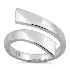 Top of ring height: 18.8mm

Band width: 3.6mm

Shank width: 3.1mm



Metal: 925 sterling silver

Plating: rhodium plated

Finish: high polish Classic Bypass Ring With Polished Finish And Open Band, Classic Bypass Ring With Polished Finish, Sleek Silver Rings With Polished Finish, Modern Silver Midi Rings For Formal Occasions, Modern Silver Midi Rings For Formal Events, Classic Silver Midi Ring With Open Band, Classic Silver Open Band Midi Rings, Minimalist Silver Bypass Ring With Open Band, Modern Silver Bypass Ring With Polished Finish