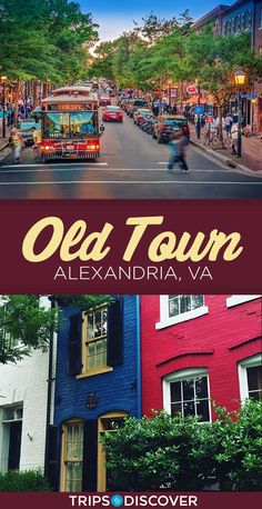 old town alexandria, va travel guide by triposoer cover art print wall decor