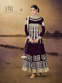 Designer Salwar Suits Long Anarkali, India Clothes