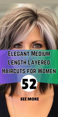 Very Layered Hair Medium Over 50 2024, Hair Cuts For Women Over 50 Layered Long, Haïr Style For Medium Length Hair, Medium Shaggy Hairstyles Choppy Layers, Short To Medium Haircuts With Layers, Over 50 Haircuts Medium Lengths, Med Hair Styles For Women, Medium Length Hair Styles Fall 2024, Hair Cuts Medium Hair Mid Length