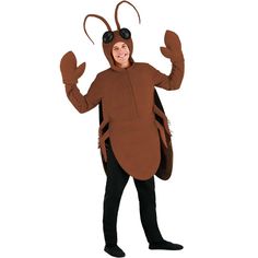 a man in a costume that looks like a lobster