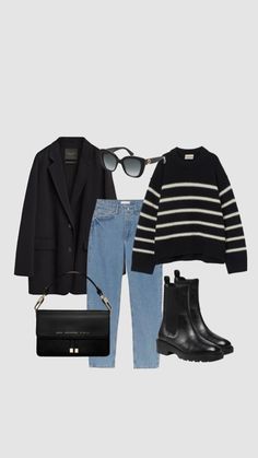 Infp Style Outfits, Rainy Day Uni Outfit, Capsule Wardrobe Outfits 2024, Winter Outfits Layout, Rainy Day Fits, Cozy Casual Outfits, Paris Fall Fashion, Casual Work Outfits Women, Capsule Wardrobe Women