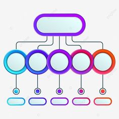 an abstract diagram with circles and bubbles on the bottom, circle, line png and psd