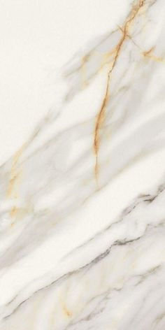 the marble is white and gold in color