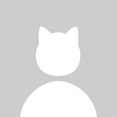 an image of a cat's head in the middle of a white circle on a gray background