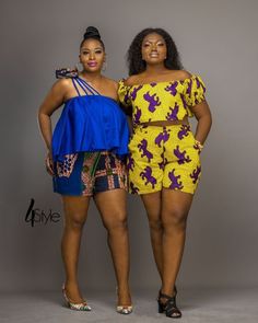 Ankara Shorts And Top, Bold Fashion Outfits, Tops For Women Stylish, Ankara Skirt Styles, African Kids Clothes, Short Gown Styles, African Traditional Wear, Ankara Short