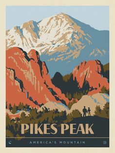 an image of pikes peak in the mountains