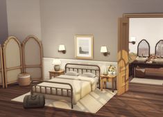 Sims 4 bedroom cc Domaine du Clos - part 3 Bedroom Redesign