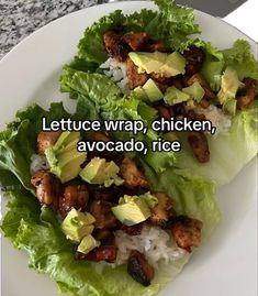 Comfy Fall Clothes, Lunch With Rice, Women Workout Outfits, Lettuce Wrap, Healthy Food Inspiration, Healthy Food Dishes, Healthy Food Motivation