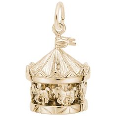 Check out the deal on Rembrandt Carousel Charm, 14K Yellow Gold at Precious Accents, Ltd. Gold Book, Jared The Galleria Of Jewelry, Merry Go Round, Types Of Lettering, Gold Price, Rembrandt, The Deal, Gold Plated Silver, Gold Charm