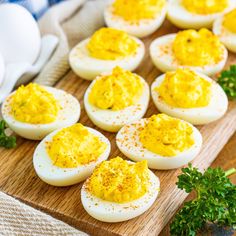 The Best Deviled Eggs Best Deviled Egg Recipe Ever, Potluck Finger Foods, Leftover Hard Boiled Eggs, Deviled Egg Recipe, Deviled Eggs Recipe Classic, Best Deviled Eggs, Deviled Eggs Classic, Egg Recipe, Deviled Eggs Recipe