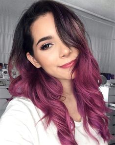 Burgundy Hair Color, Dark Purple Hair, Hair Color Burgundy, Pinterest Hair, Hair Color For Women, Burgundy Hair, Ombre Hair Color, Hair Color Dark, Women's Hair